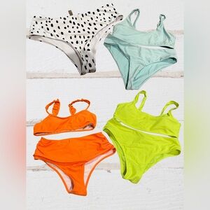 ShEIN BIKINI BUNDLE 3 two piece sets, 1 bottom